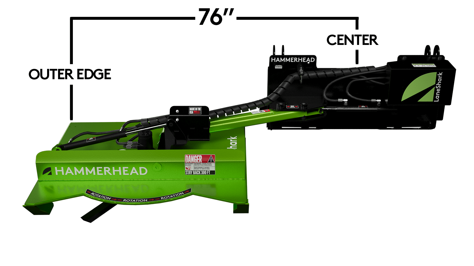 LANE SHARK HAMMERHEAD BRUSH CUTTER - Lane Shark USA