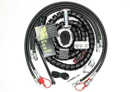 Non - WR Long, 1/2" Whips, Hydraulic Package - LS4 - Lane Shark USA