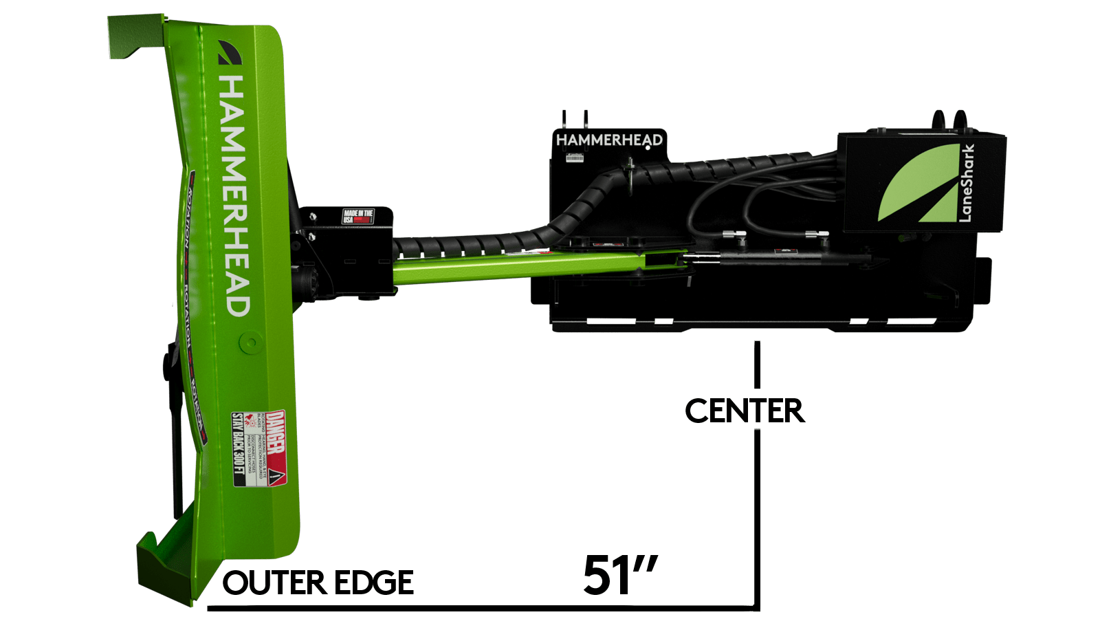 LANE SHARK HAMMERHEAD BRUSH CUTTER - Lane Shark USA