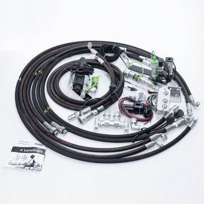 LS XU6168 with LL5106 quick connect under right foot loader