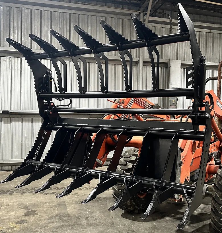 WR Long Inc: Root Rake Brush Grapple 2