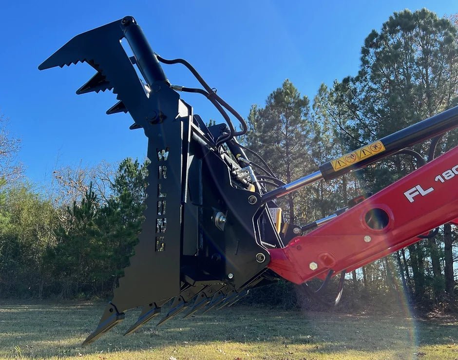 Root Rake Kit WR Long Inc: Root Rake Brush Grapple 3