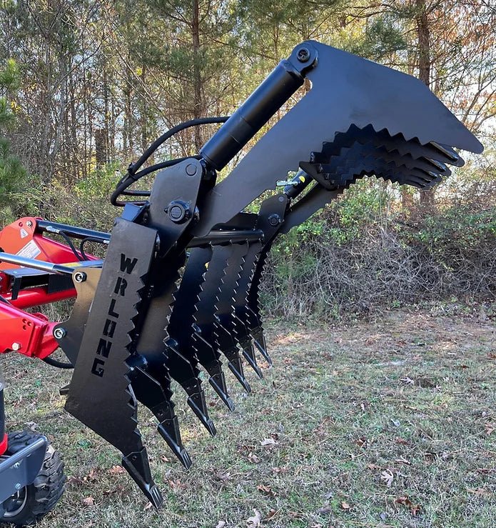 Grapple Vs Root Rake WR Long Inc: Root Rake Brush Grapple 3