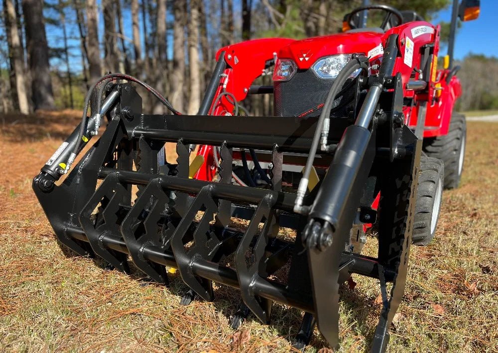 Homemade 3pl Root Rake WR Long Inc: Root Rake Brush Grapple 3